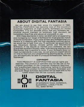 Mysterious Adventure 05 - Escape from Pulsar 7 (19xx)(Digital Fantasia)[PULSAR7] box cover back